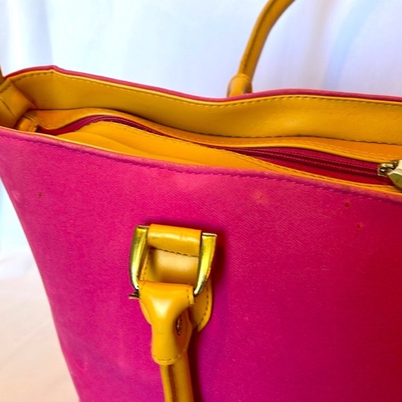 PEGASUS WEEKENDER TRAVEL BAG PINK SUEDE - Picture 7 of 10